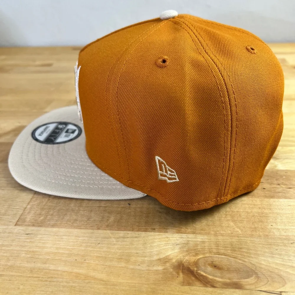 Sacramento Kings New Era Hat 9FIFTY Snapback Mens Size OSFM Orange New NBA Logo